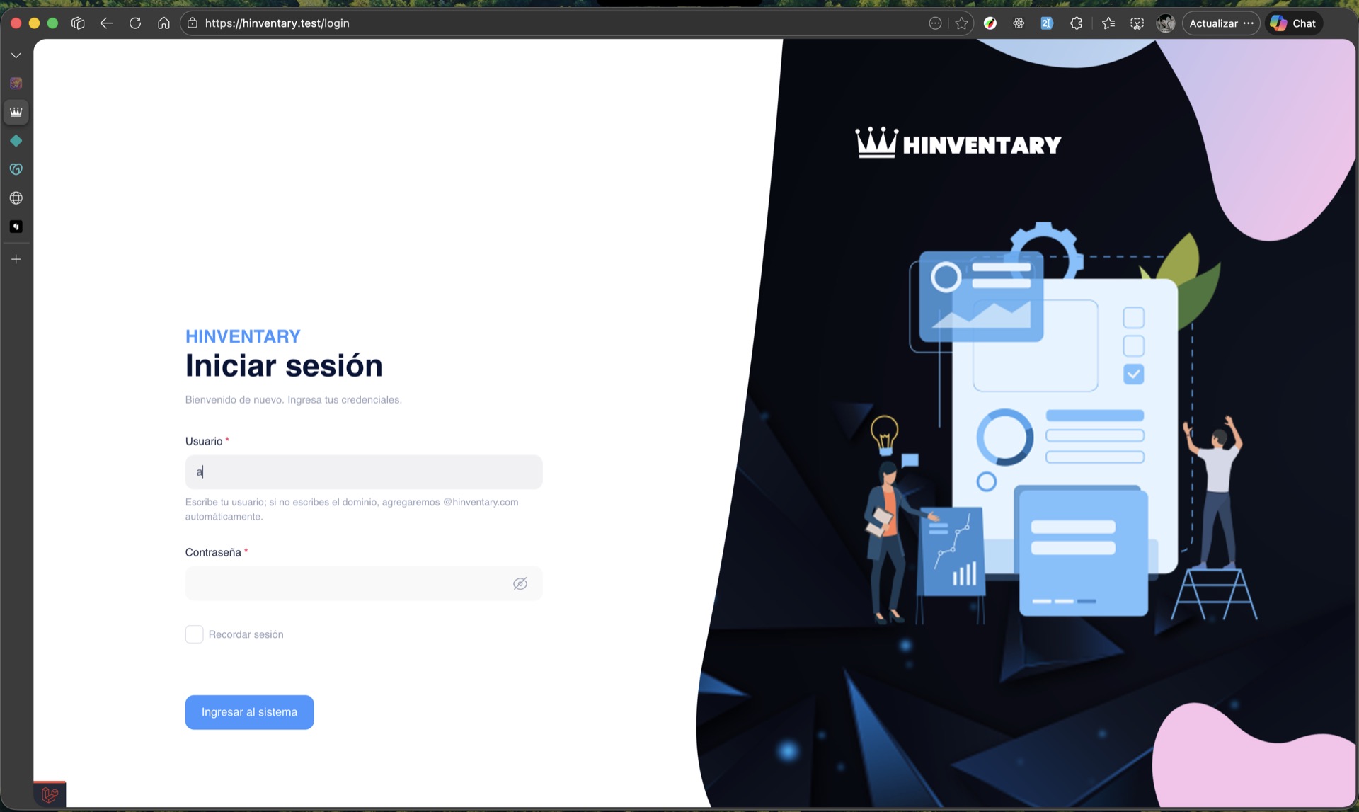 Gestión de bodega y tienda